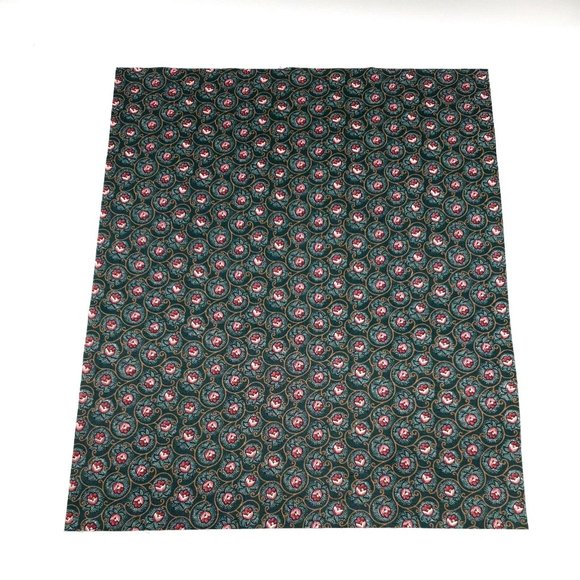 Unbranded Other - Purple Tulip Hunter Green Fat Quarter Fabric 100% Cotton 18" x 21" Minimum Cut 1
